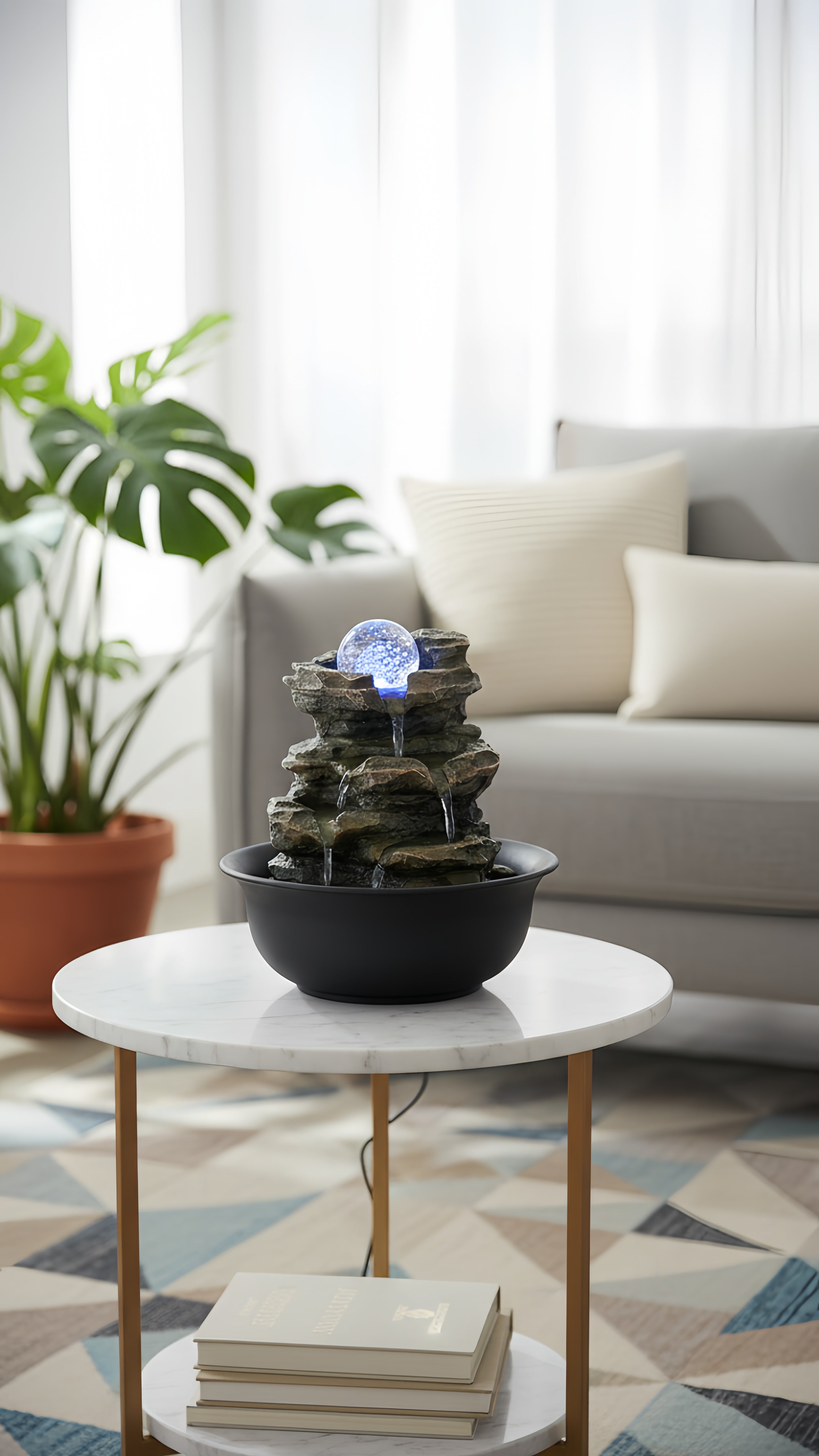 Fontaine Sérénité : Votre Havre de Paix Lumineux