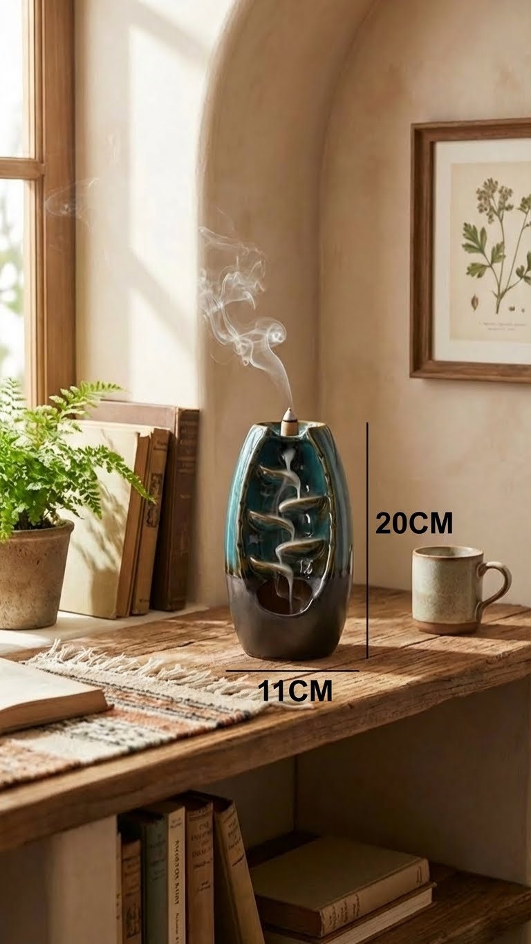 Brûleur d'Encens Zen - Élégance Artisanale