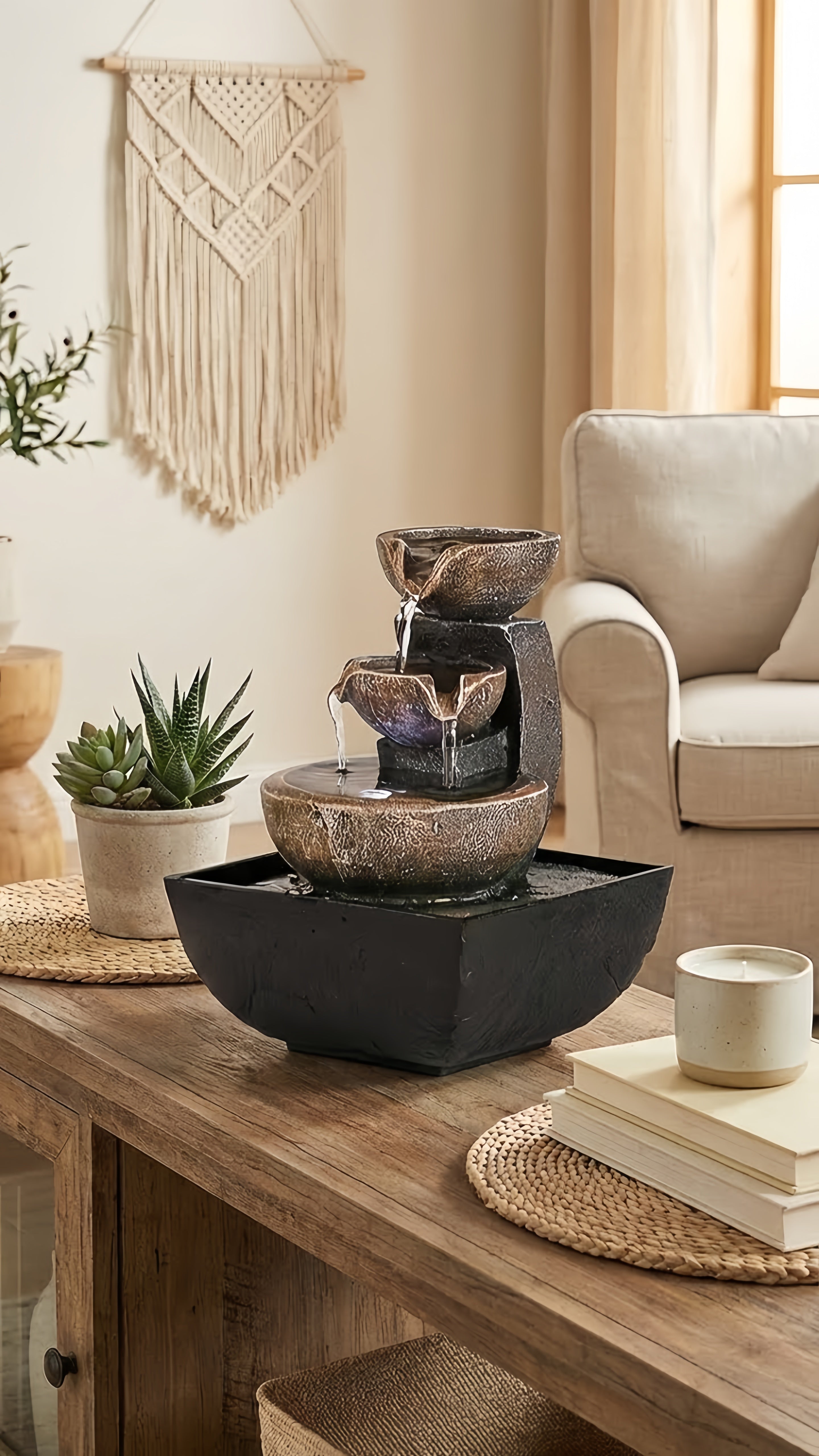 Fontaine Zen : Le Murmure Apaisant pour Votre Sanctuaire Quotidien