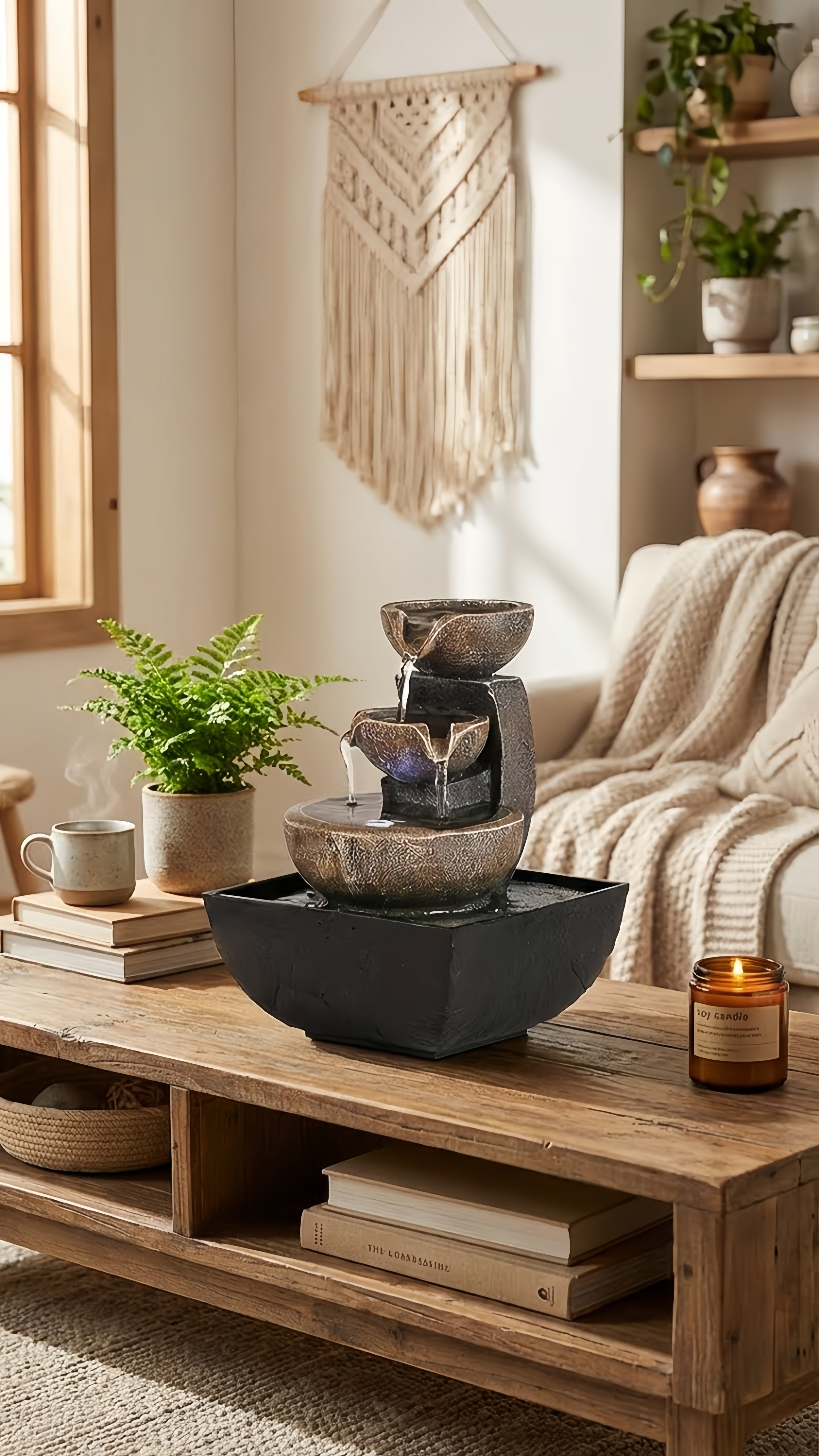 Fontaine Zen : Le Murmure Apaisant pour Votre Sanctuaire Quotidien