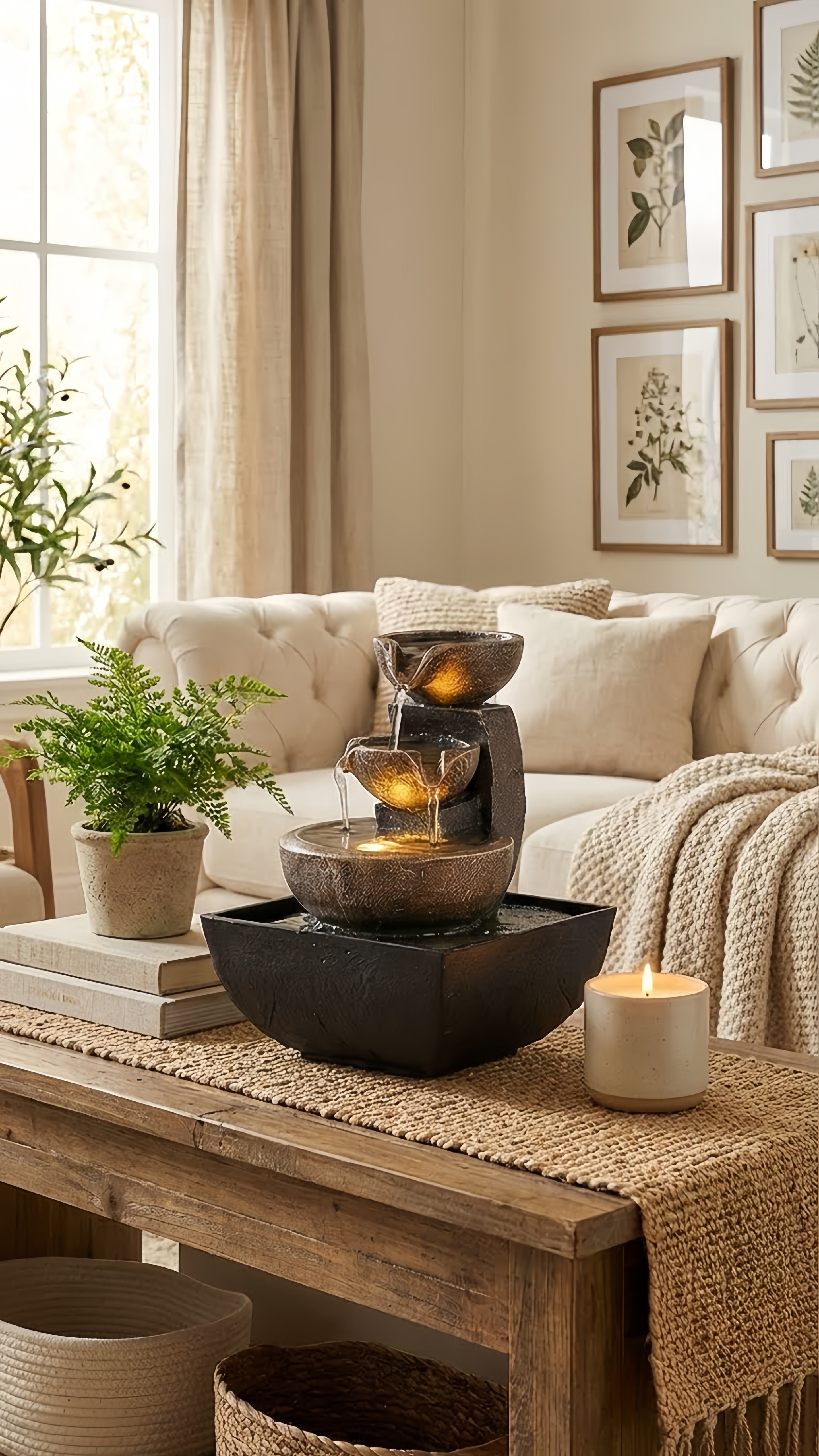 Fontaine Zen : Le Murmure Apaisant pour Votre Sanctuaire Quotidien