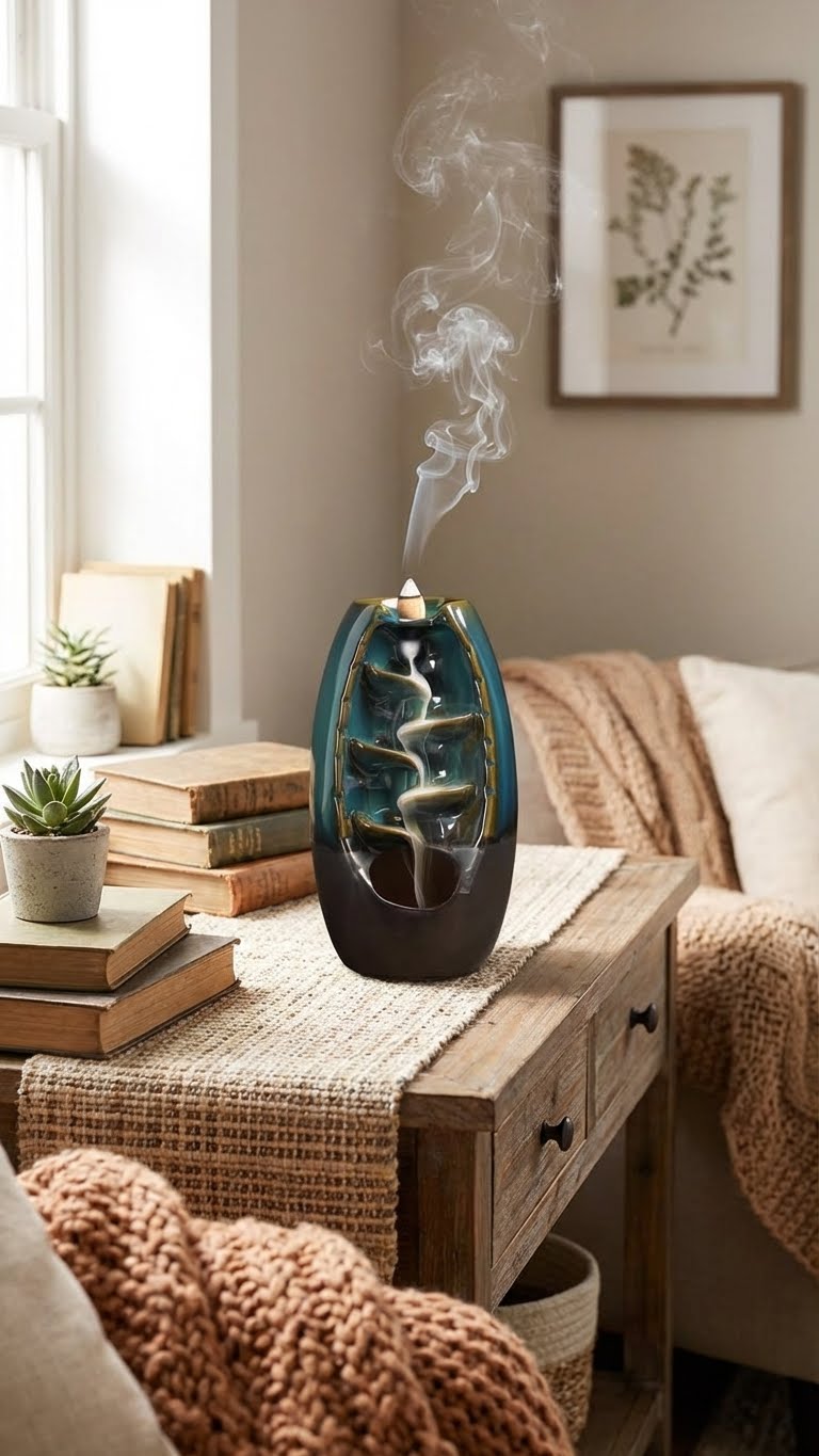 Brûleur d'Encens Zen - Élégance Artisanale