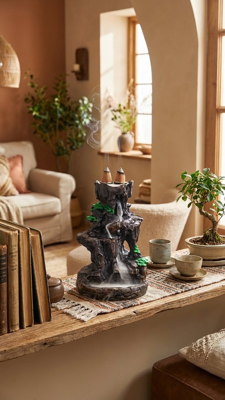 Fontaine à Encens Montagne - L'art de la sérénité