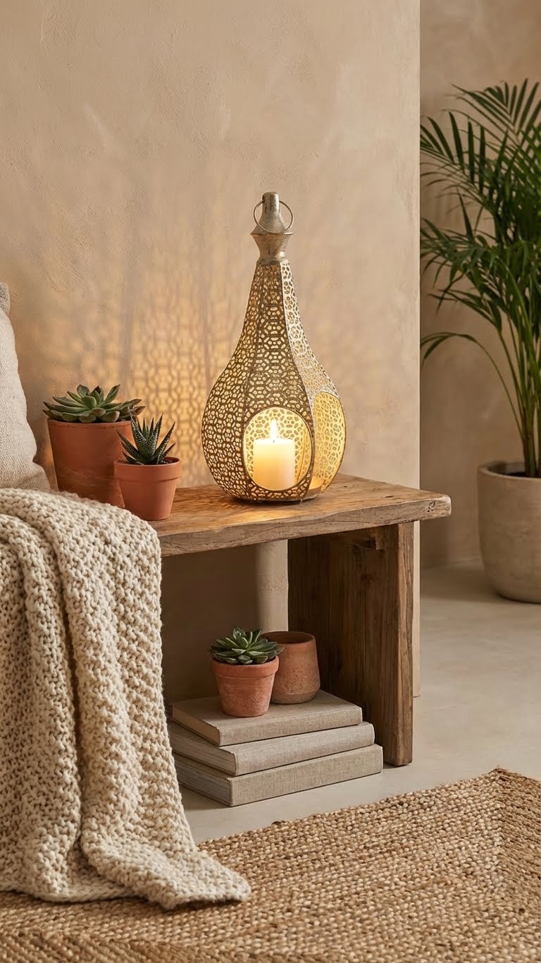 Bougeoir Vintage Marocain - Créez votre cocon de sérénité