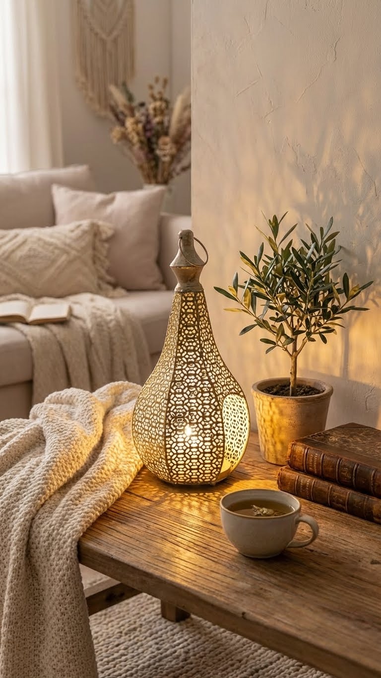 Bougeoir Vintage Marocain - Créez votre cocon de sérénité