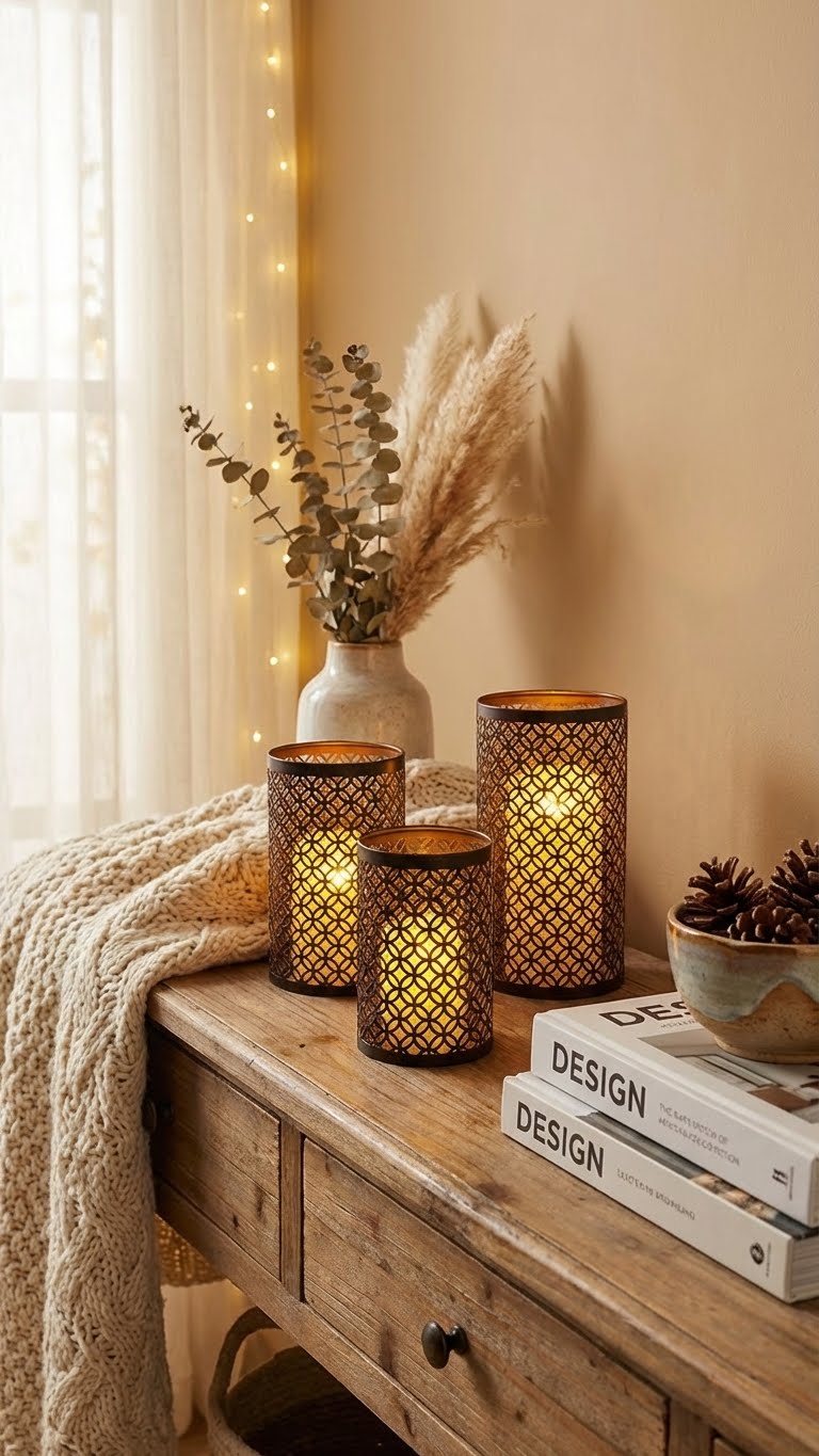 Lanternes Orientales: Éclat tamisé, ambiance sereine pour votre cocon