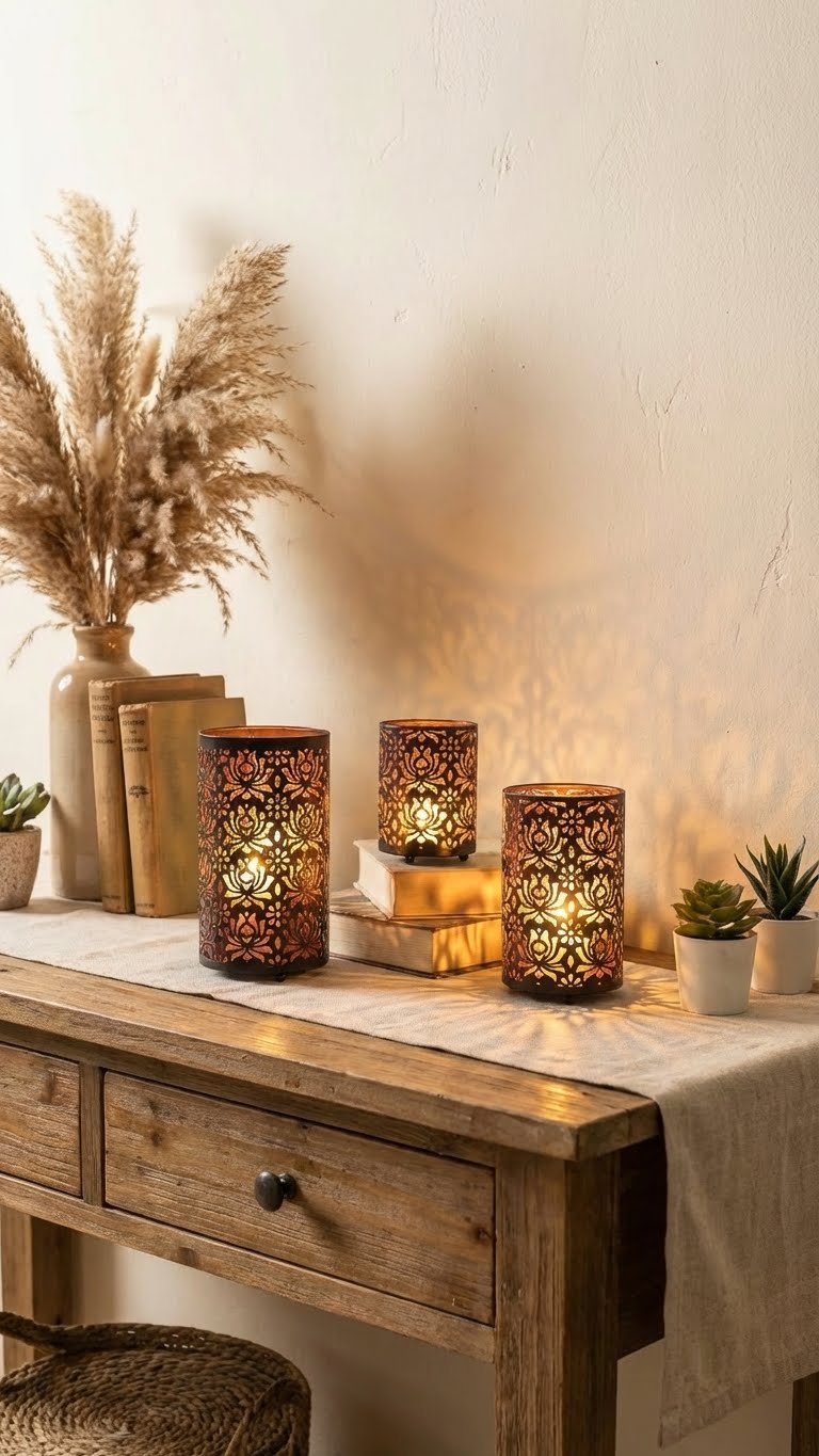 Supports bougies 'Éclat Floral' : L'élégance européenne pour des soirées inoubliables