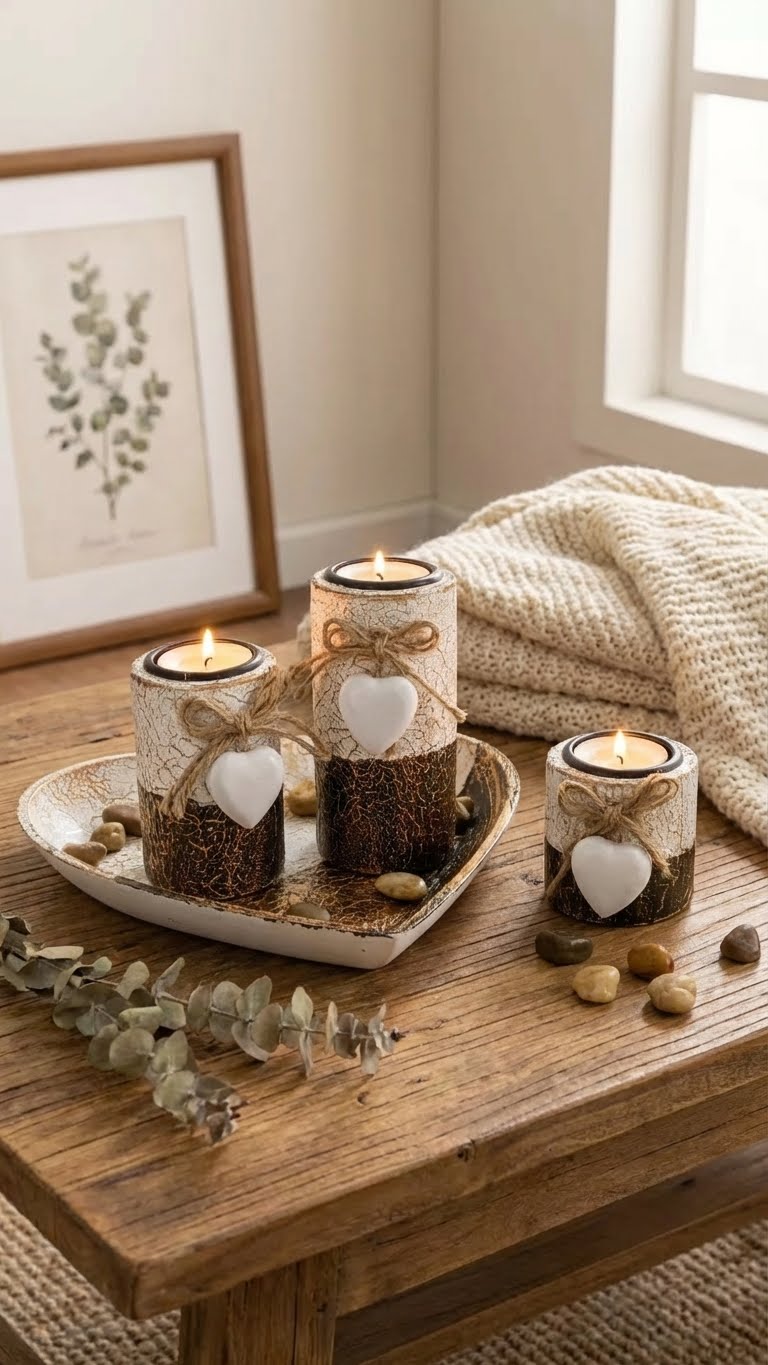 Le détail qui fait tout : castiçais vintage pour une ambiance de soirée parfaite.